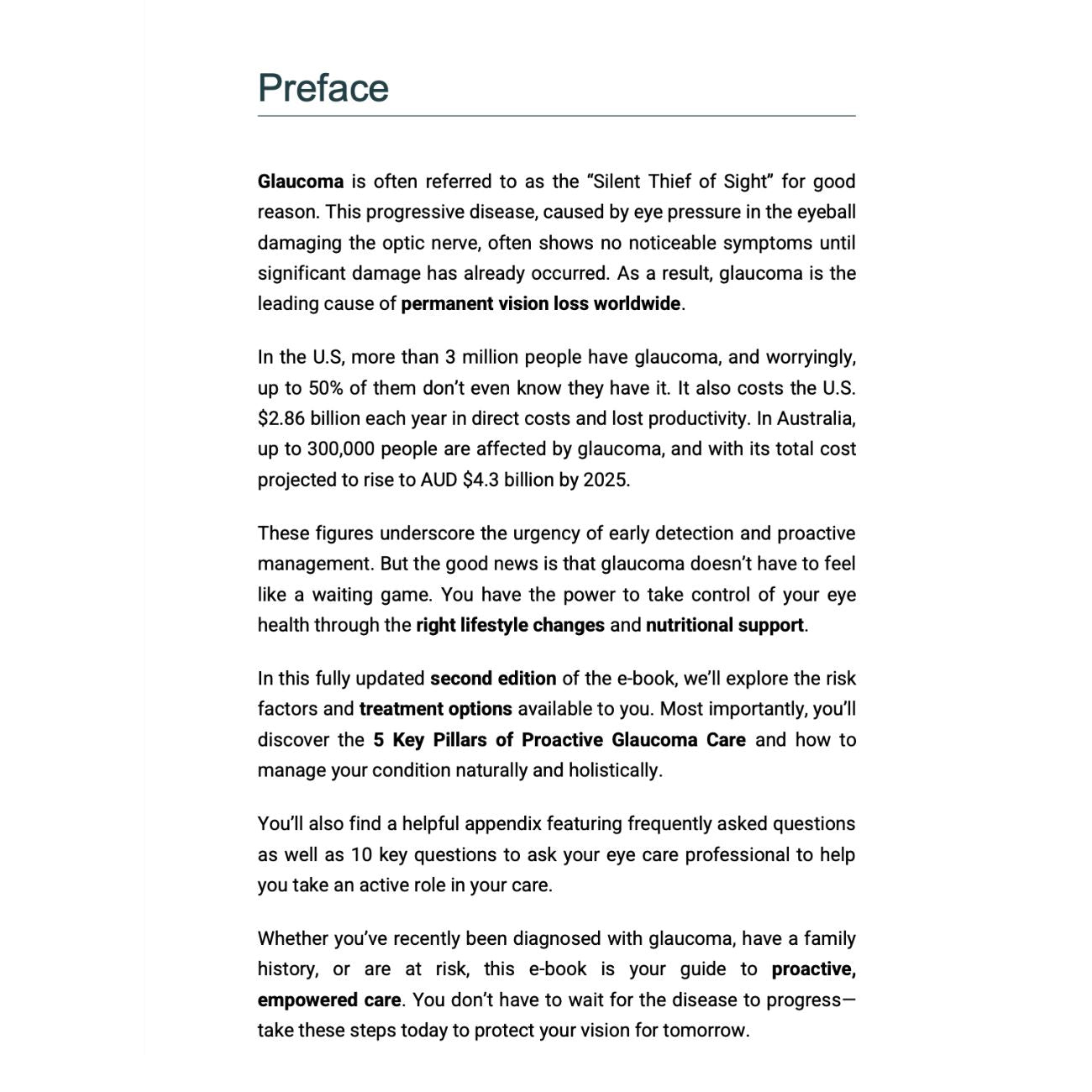 Proactive Glaucoma Care E-book