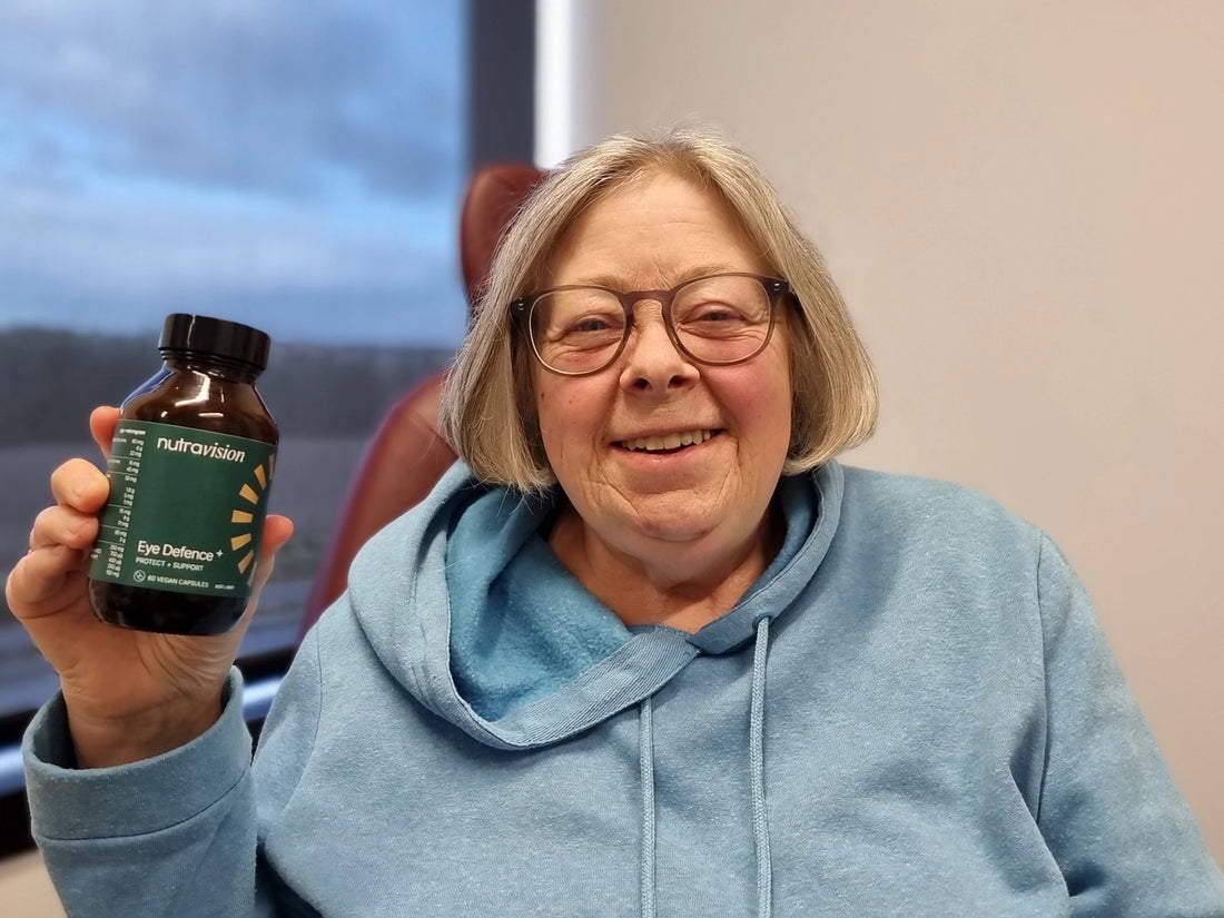 Supporting Eye Health: Judy's Eye Pressure Journey with Nutravision