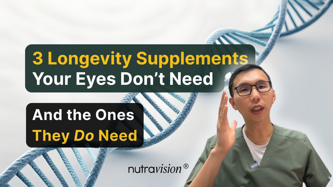3 Longevity Supplements Your Eyes Don't Need, and the Ones They Do Need