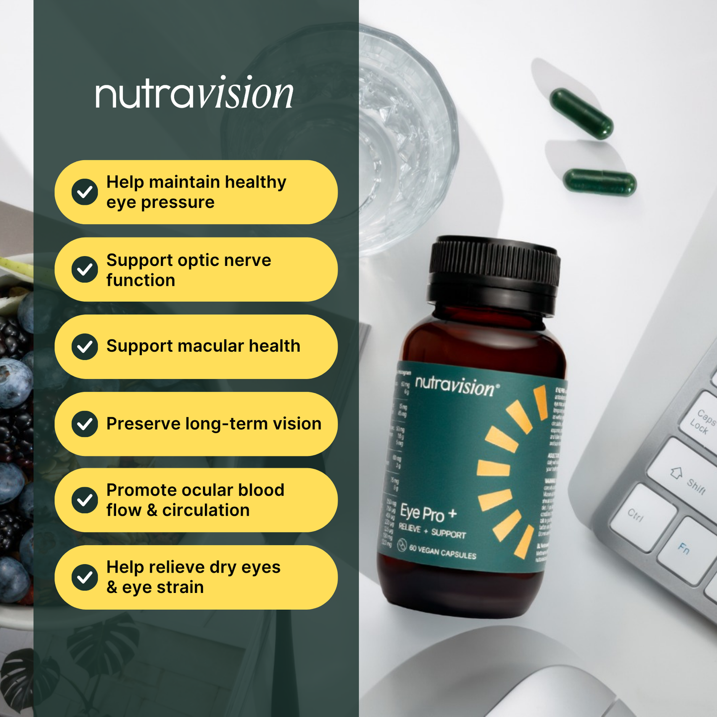 Nutravision Eye Pro+ 60 Caps