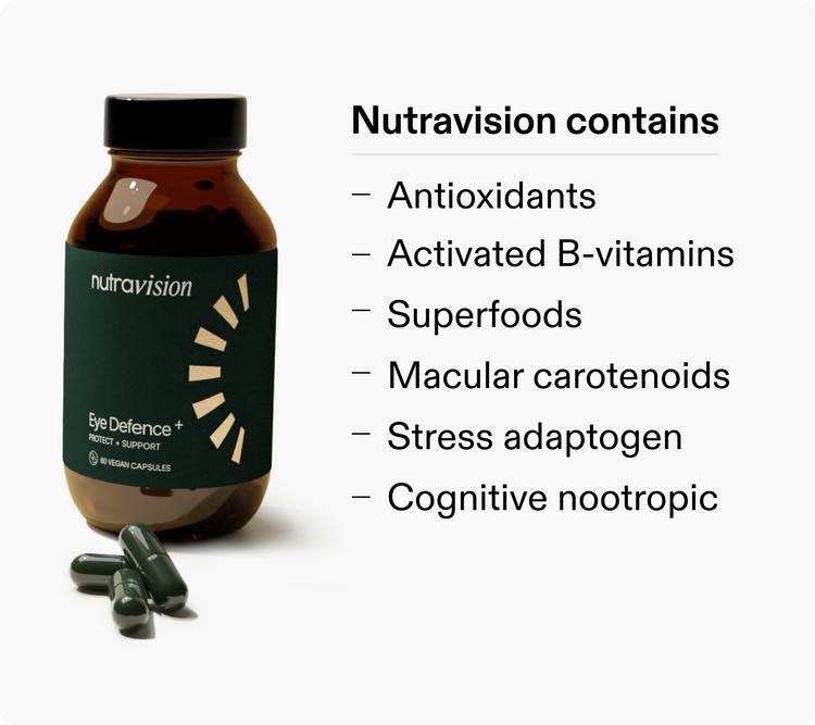 NutraVision formule avancée pour la santé oculaire